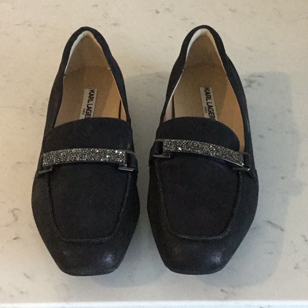 New. Never worn.  Leather upper. Loafer.